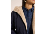 Parka courte réversible