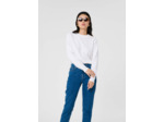 Pull Prunette Ecru en Polyester