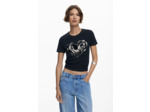 T-Shirt À Manches Courtes En Maille – Femme
