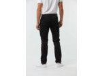 Pantalon straight fit, taille medium haute,jambe ajustée