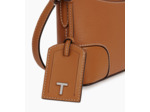 Petit sac bandoulière Romy en cuir grainé et lisse