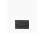 Portefeuille un volet Charlotte en cuir lisse