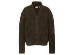 Cardigan en maille côtelée à col châle