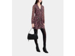 Robe Imprimée Courte Avec Fronces multicolor