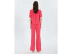 Pantalon fluide corail