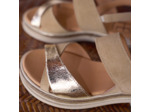 Sandales Femme Minis Doré