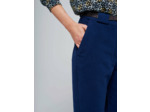 Pantalon droit bleu nuit
