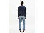 Blouson velours fine delave dark navy