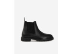 Bottines Chelsea En Cuir Noir black