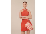 Jupe Jasmin Corail en Polyester