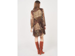 Robe courte imprimée