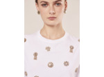 T-Shirt Tarasunkey Blanc en Coton
