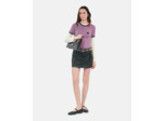 T-Shirt Violet Kooples Heart prune