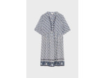 Robe courte et droite imprimé indien - PHILOMELA