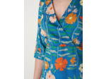 Robe lana botanic denim