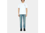 T-Shirt Blanc Avec Broderie Palm Tree white