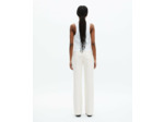 Pantalon large ecru