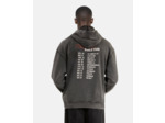 Sweat a capuche avec print devant black