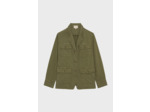 Veste militaire en coton et lin - ROZALIA