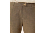 Pantalon droit fauve