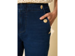 Jean droit avec boutons