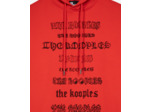 Sweat a capuche avec print devant red