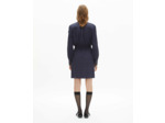 Robe courte a lanches longues navy