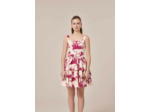 Robe Romanne Ecru en Coton