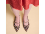 Ballerine Femme Safran Leopard
