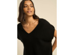 Pull manches courtes en cachemire
