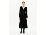 Robe longue en velours noire black