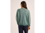 Gilet cardigan ample à col rond