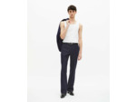Pantalon evase navy