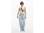T-Shirt Sans Manches En Maille – Femme