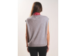 Pull sans manches en cachemire