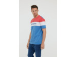 T-shirt à découpes manches courtes avec flocage Lee Cooper poitrine