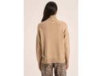 Pull à col roulé en laine