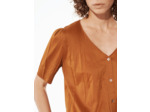 Blouse muscade