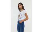T-shirt square fit manches courtes avec graphisme placé « Oranges »