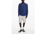 Chemise À Manches Courtes En Tissu – Homme