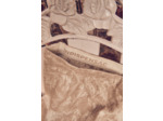 Grand tote bag en coton recyclé beige