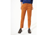 Pantalon droit muscade