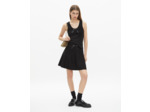 Jupe courte en maille noire black