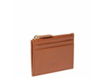 Le cuir lisse cartes/monnaie
