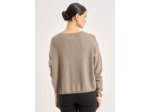 Pull col bateau 100% cachemire