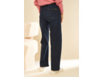 Jean large taille haute sans coutures
