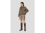 Manteau Manoel Noisette en Laine Froide