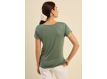 Tee-shirt col V