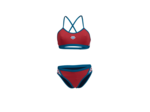Maillot de bain 2 pièces arena Performance Icons Cross Back Solid pour femmes