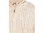 Pull camionneur en maille torsadée